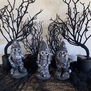 New Halloween skeleton zombie gnomes all three 🧟‍♀️🧟🧟‍♂️